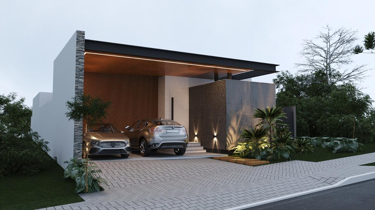 Estudo volumétrico da casa no Estrela Alta